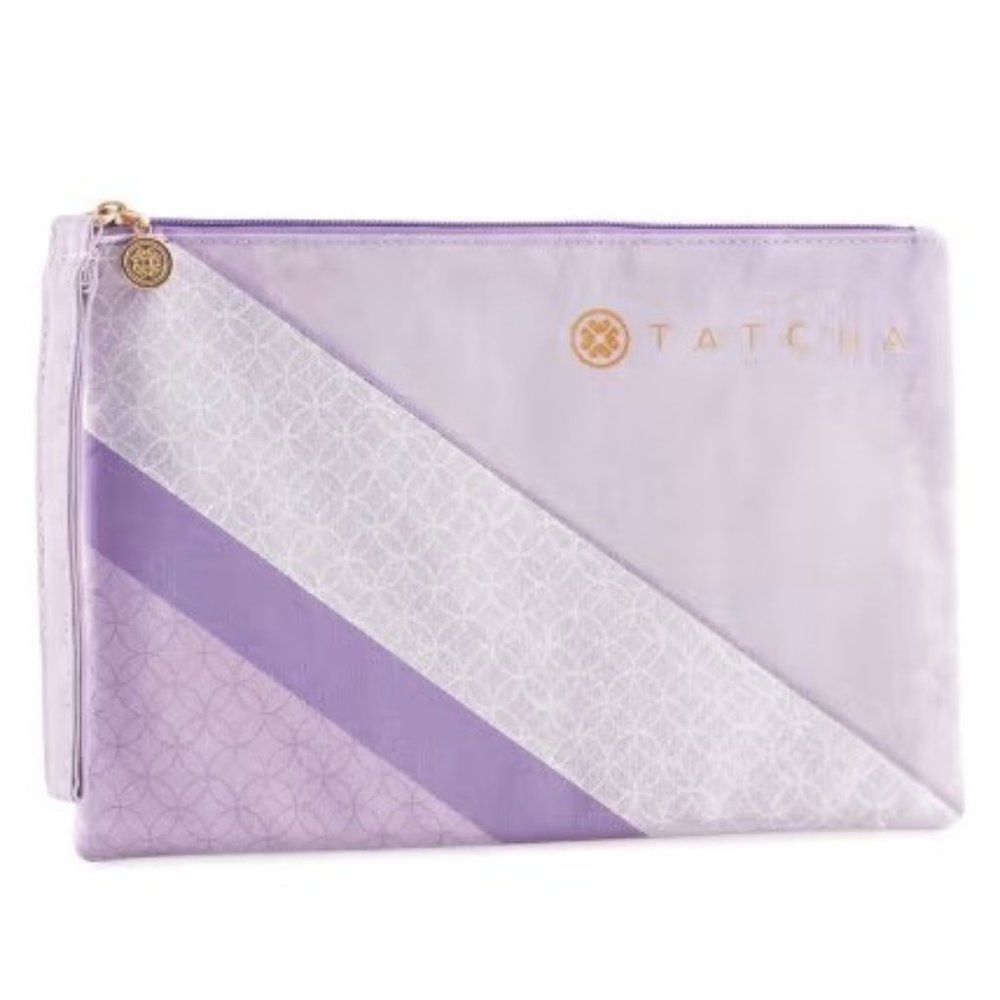 Tatcha | Cotton Makeup Pouch with Wrist Strap